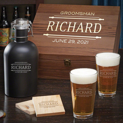 Personalized Beer Gift Set