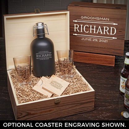 Personalized Beer Gift Set