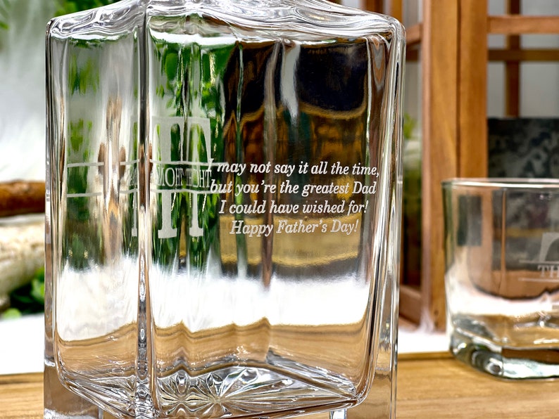 Whiskey Lover Father's Day Gifts for Dad - Gift for Husband, Dad Gifts Decanter Whiskey Glasses