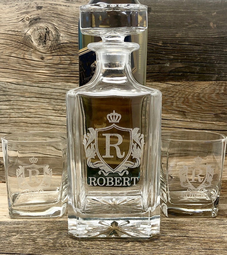 Whiskey Lover Father's Day Gifts for Dad - Gift for Husband, Dad Gifts Decanter Whiskey Glasses