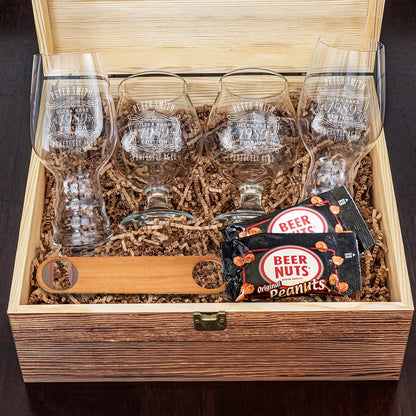 Engraved Ultimate Craft Beer Gift Set - 8pc Boxed